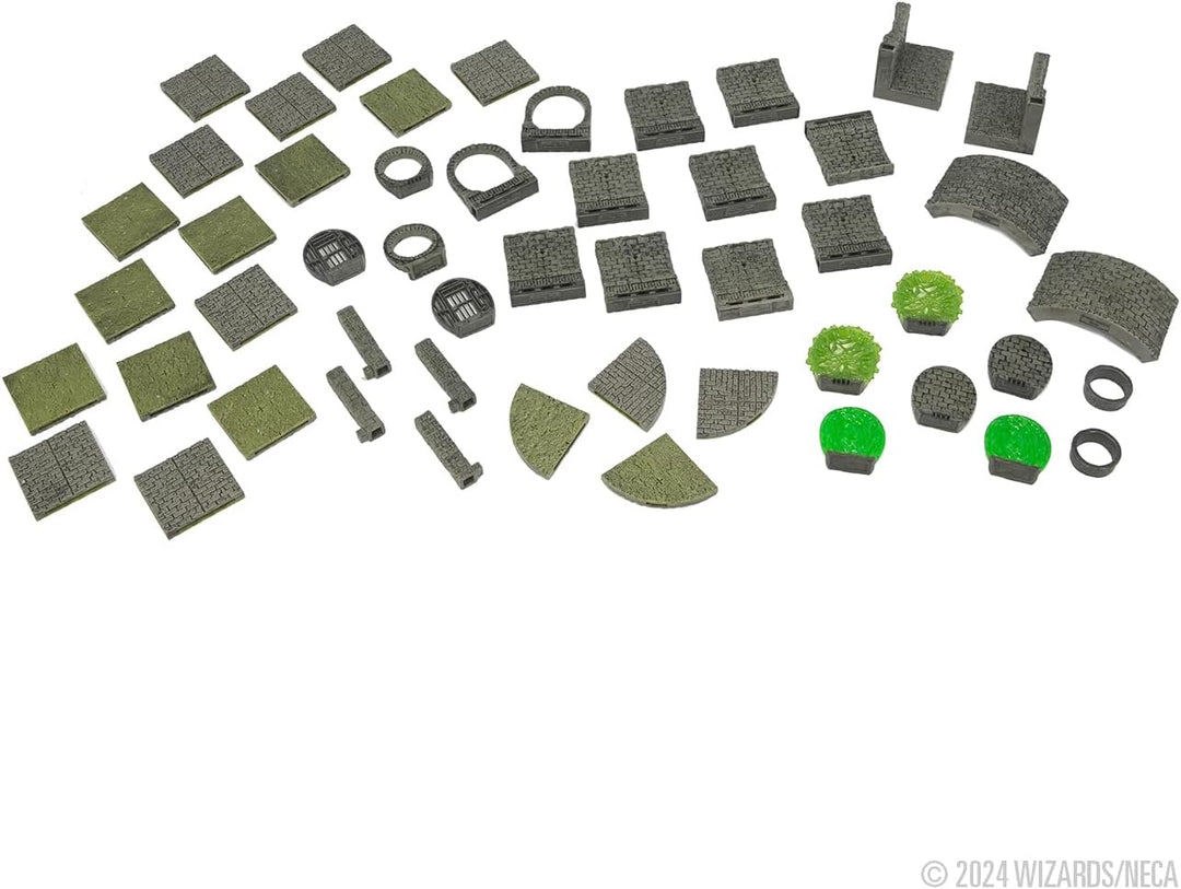 WizKids Warlock Tiles Core Set: Forgotten Sewers - Strategiespiel - Tragbar - Modern - Unisex - Kid