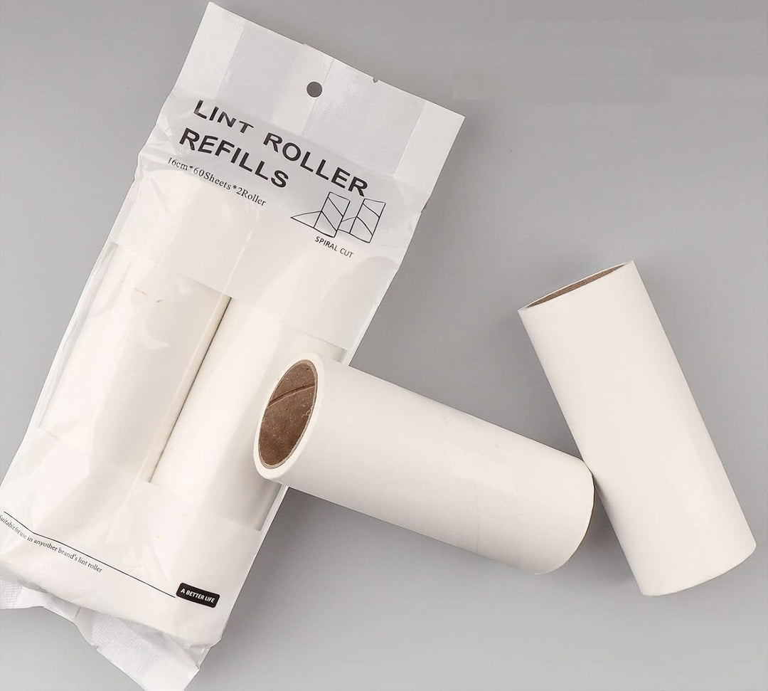 Ersatzrollen Fusselrolle, Extra Klebrige Fusselroller Nachfüllpackung für tierische Haare, Katzenhaa