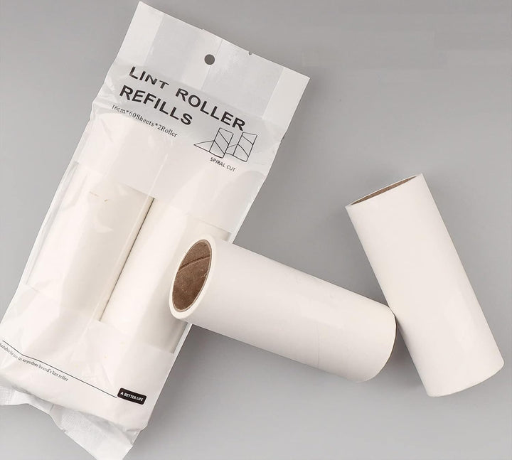 Ersatzrollen Fusselrolle, Extra Klebrige Fusselroller Nachfüllpackung für tierische Haare, Katzenhaa