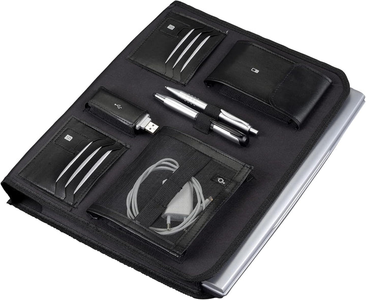 Attaché Laptopkoffer Venture, ca. 33,5 x 45,5 x 13,5 cm Silber, Silber