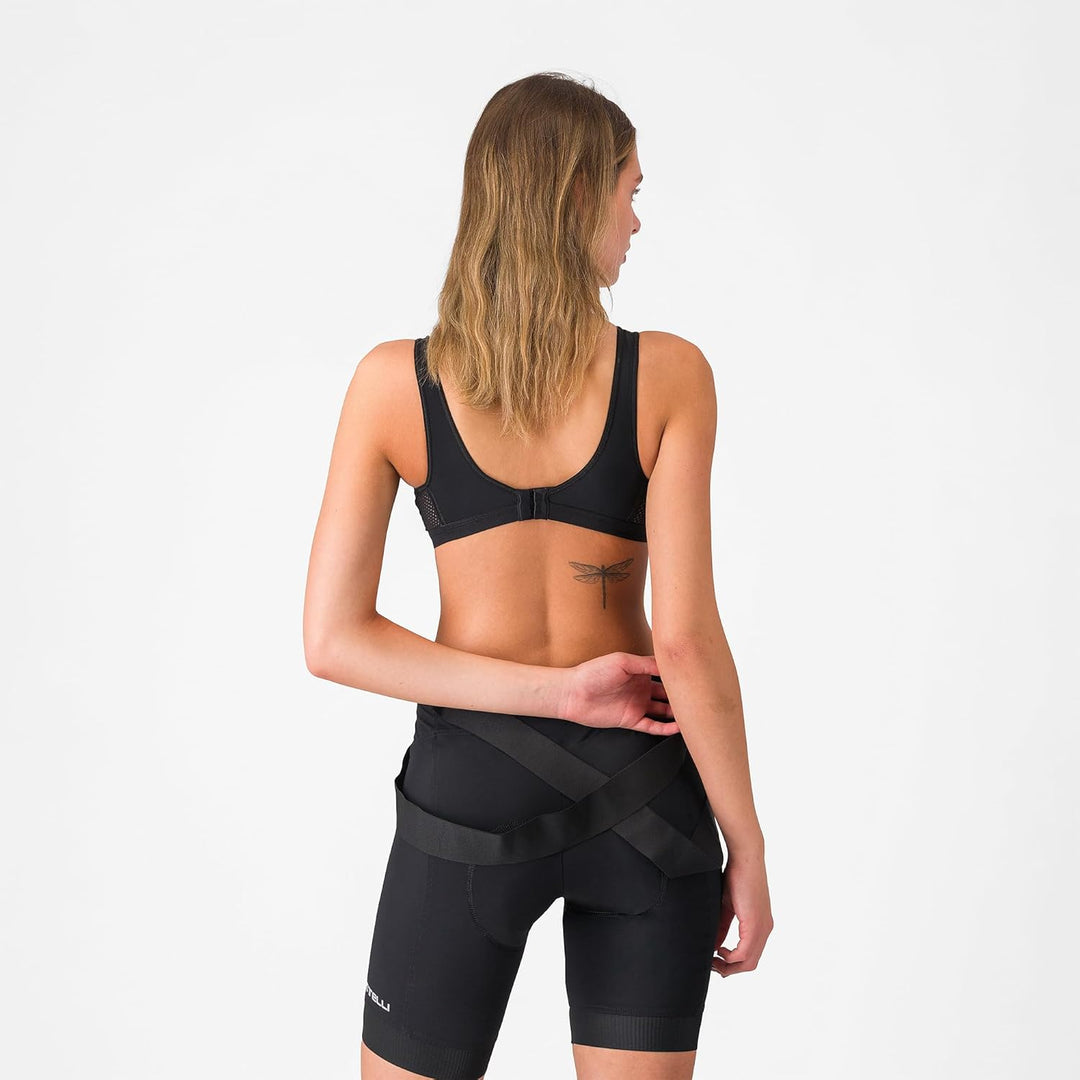 CASTELLI Damen Rosso Corsa Bra Sports M Schwarz-weiss, M Schwarz-weiss