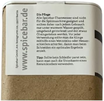 Spicebar Gewürzküche Than Messer Angkor mittel, Gemüsemesser handgeschmiedet, Angkor mittel