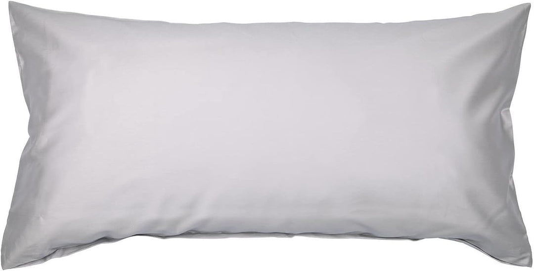 Janine Mako Satin Bettwäsche Uni Colors 155 x 220 cm Platin 155 cm x 220 cm Platin, 155 cm x 220 cm