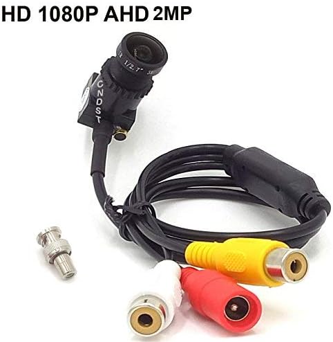 CNDST CCTV 1080P 2MP HD AHD Mini Spionage-Lochkamera für CCTV AHD 1080P DVR-System, versteckte Mini-