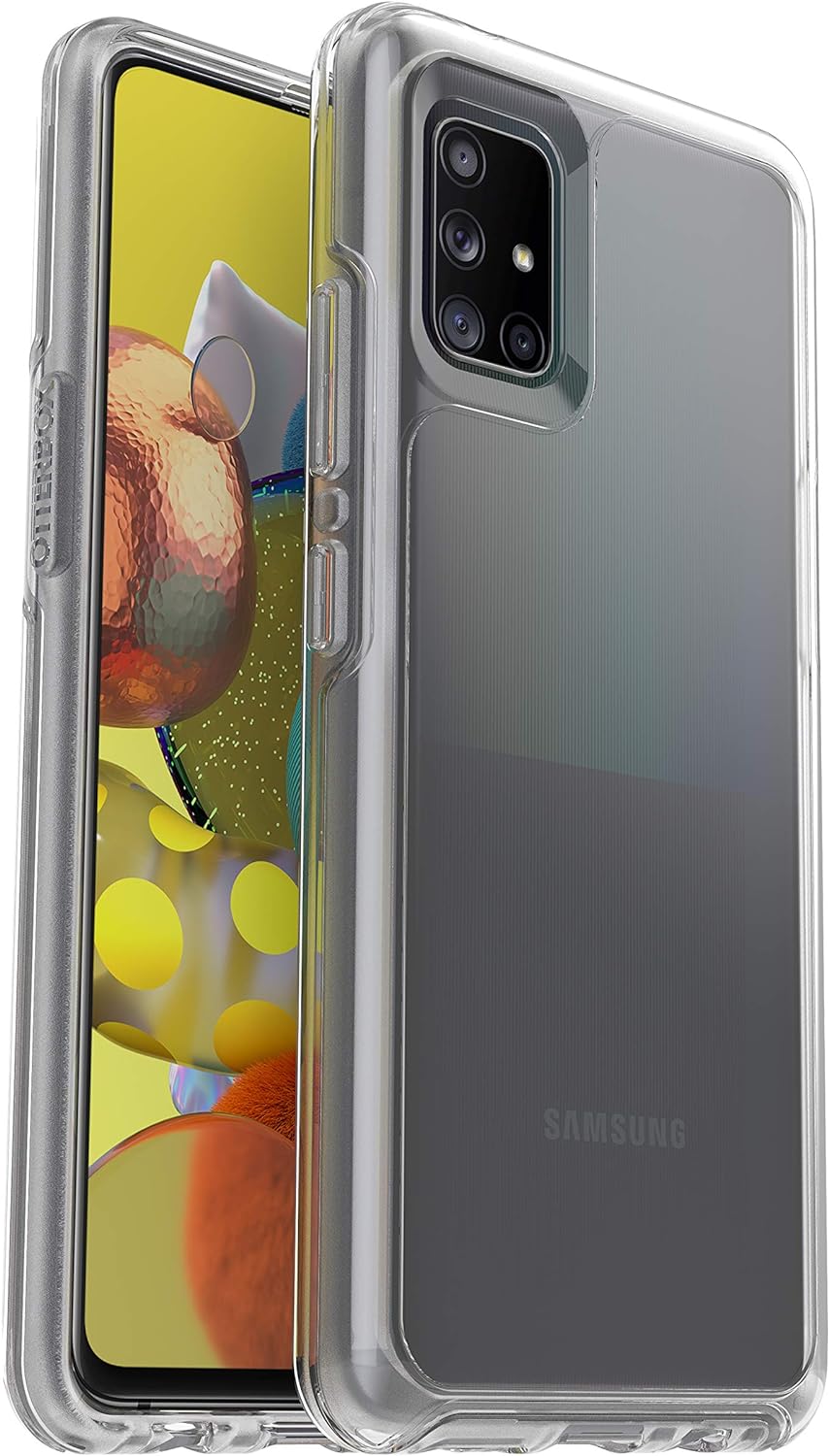 OtterBox Symmetry Clear Hülle für Samsung Galaxy A51 5G, stossfest, sturzsicher, schützende dünne Hü
