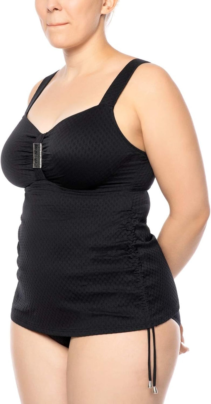 Ulla Tankini-Oberteil 110B Schwarz, 110B Schwarz