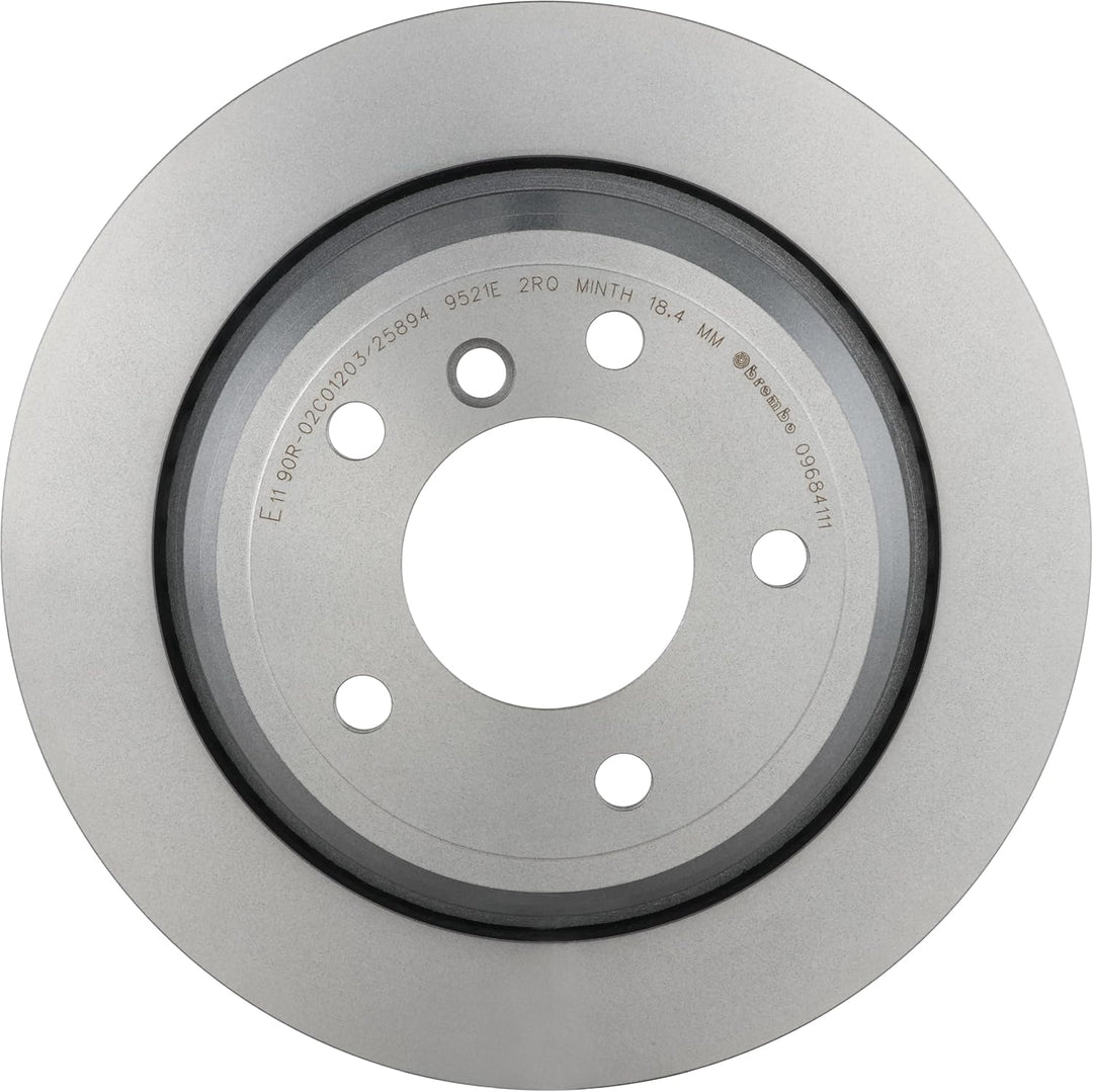 Brembo 09.6841.11 Hintere Bremsscheibe, Anzahl 2