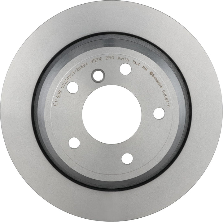 Brembo 09.6841.11 Hintere Bremsscheibe, Anzahl 2
