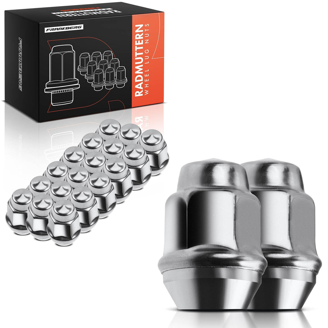 Frankberg 20x Radmutter Kompatibel mit Commander XH XK 3.7L-5.7L 2005-2010 Nitro 2.8L-4.0L 2006-2012