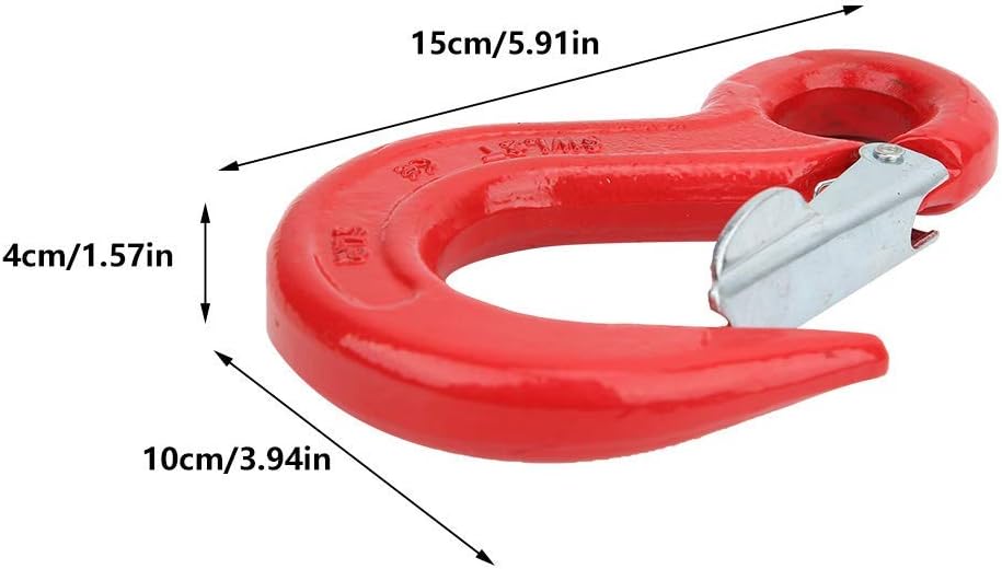 2T Eye Slip Hook Schwenkbare Rigging-Hebehaken aus legiertem Stahl für das Heben in der Fabrik, das