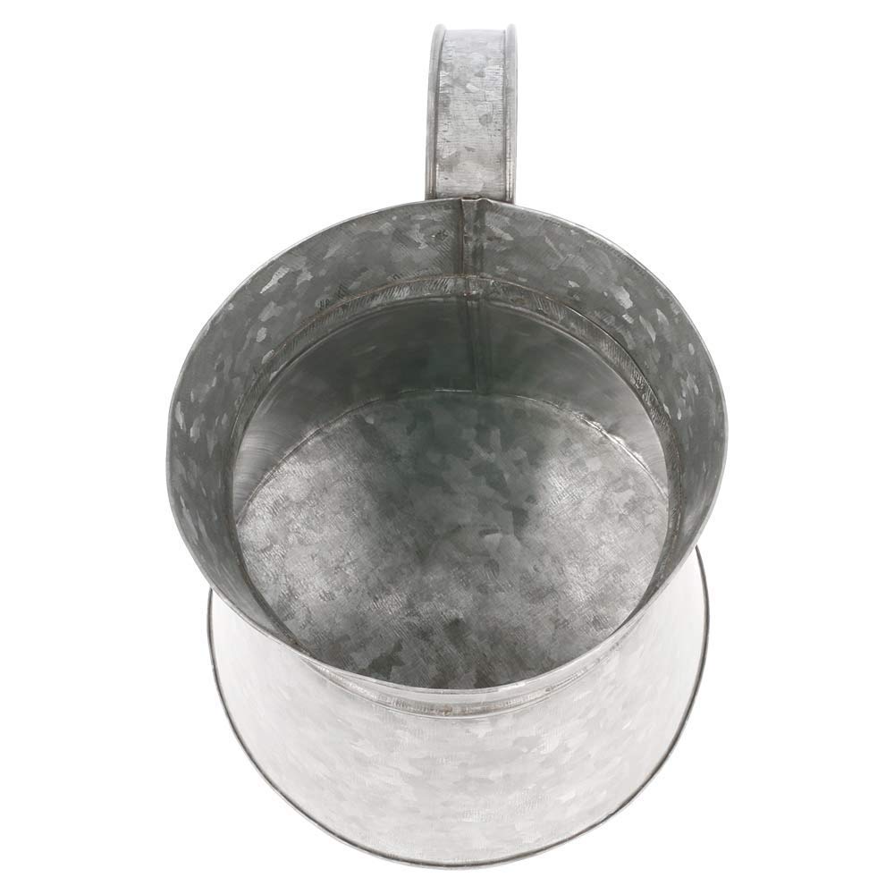1 Stück Krug 1,2 l Ø 11,5 x 15,5 cm verzinkt Stahl