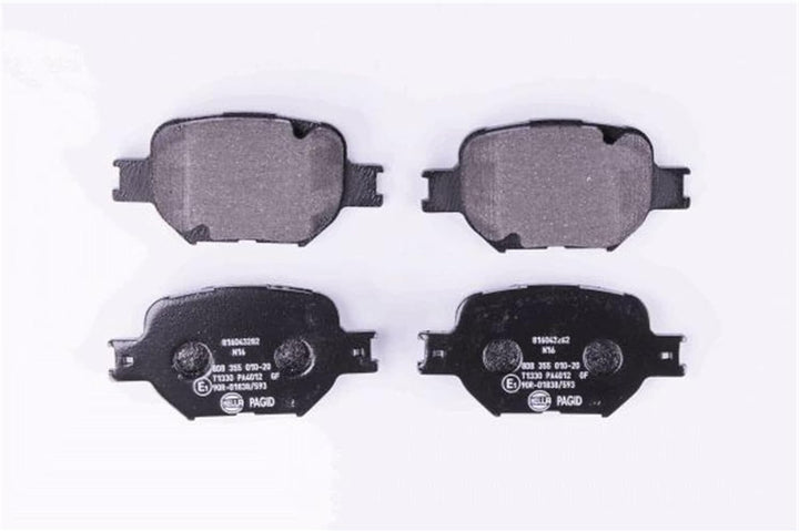 HELLA PAGID 8DB 355 010-201 Bremsbelagsatz - T1330 - Dicke/Stärke: 17mm - Bremssystem: Akebono - nic