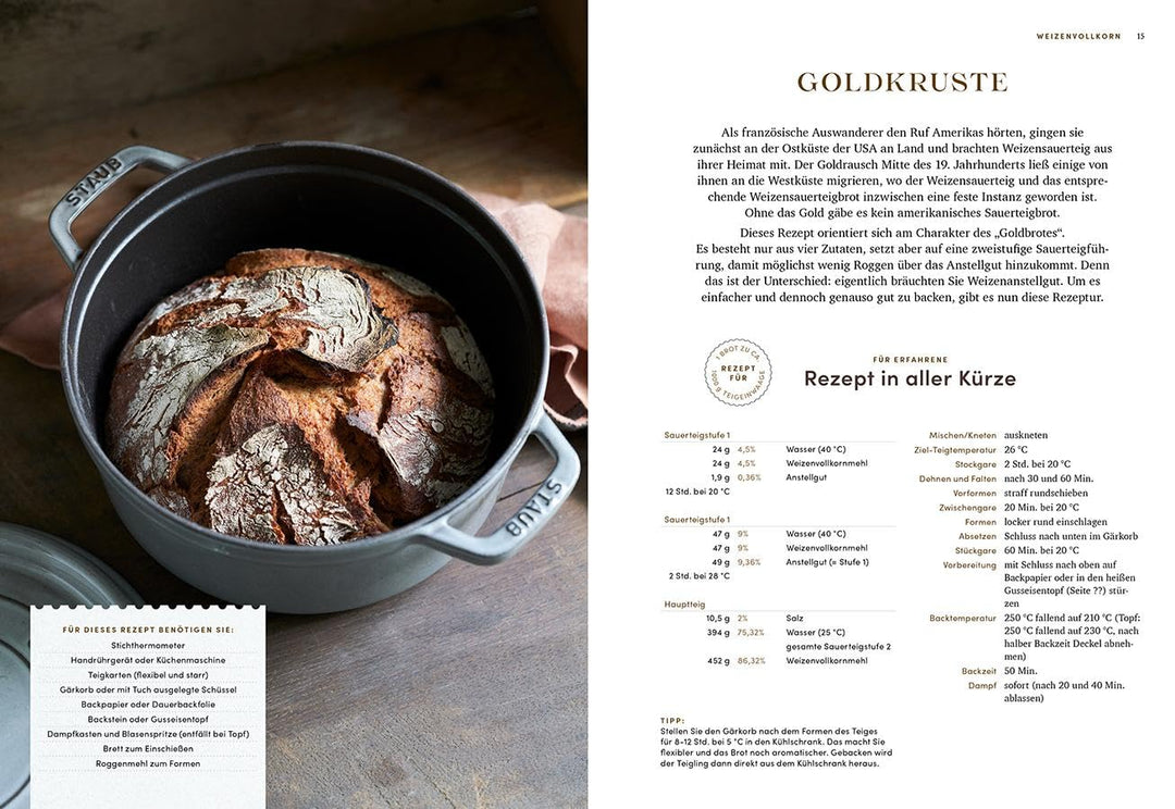 Besser Vollkorn backen: Brote, Brötchen und Süsses aus Vollkornmehl – saftig, locker und gesund. 50