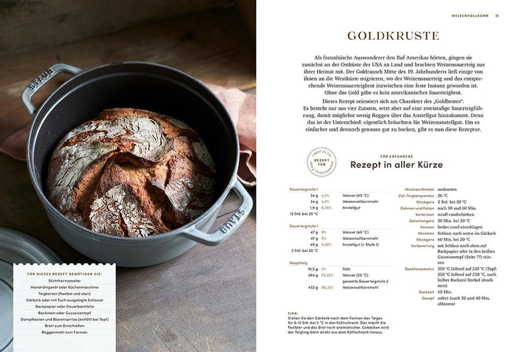 Besser Vollkorn backen: Brote, Brötchen und Süsses aus Vollkornmehl – saftig, locker und gesund. 50