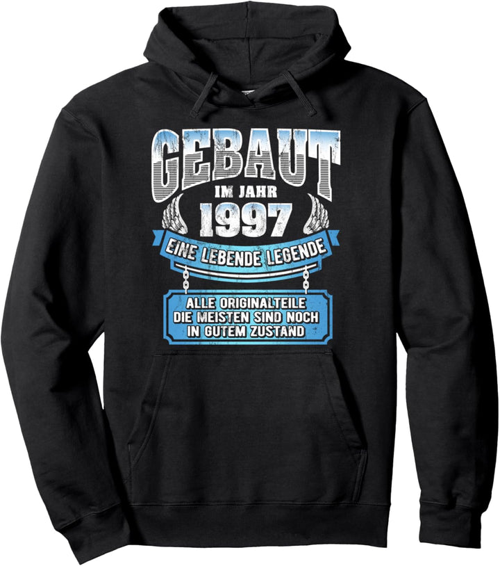 27 Geburtstag Geschenk Lustig Gebaut Im Jahr 1997 Pullover Hoodie