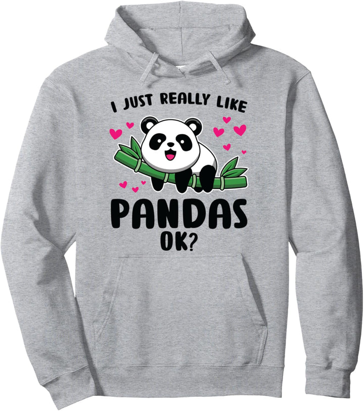 Pandas mit Pandas Pullover Hoodie