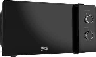 Beko MOC20100BFB Mikrowelle Solo 20 Liter, 700 W, Timer max. 30 min, 5 Stufen, Auftau- und Aufwärmfu