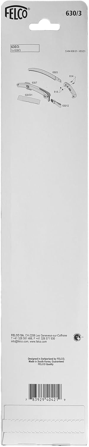 FELCO 630/3 Ersatzblatt, (für Baumsäge Nr.630 - Zugschnittsäge) Silber