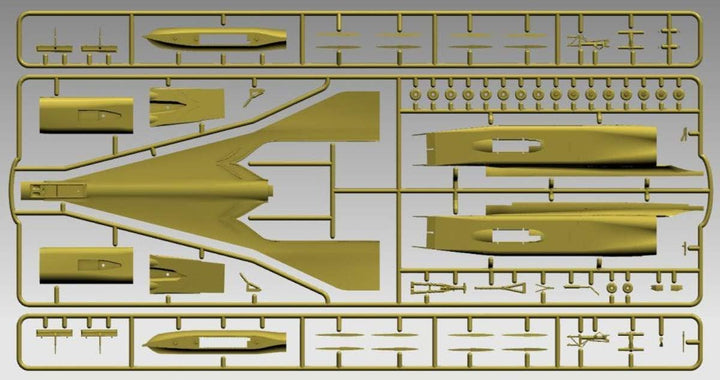 ICM 14401 14401-1/144 Tu-144. Soviet Supersonic Passenger Aircraft, schwarz