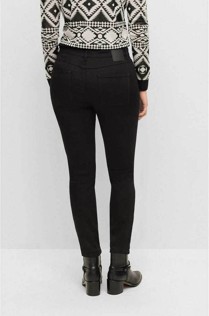 BOSS Damen Jeans-Trousers 32 Schwarz, 32 Schwarz