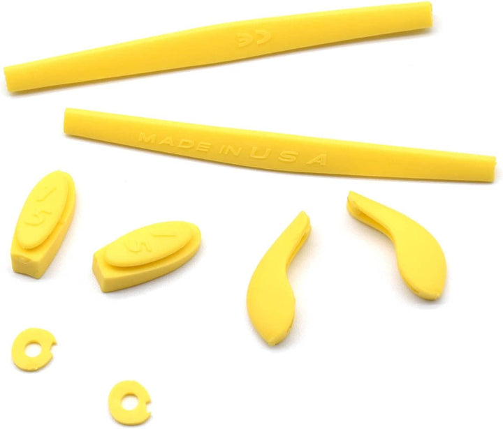 HKUCO Replacement Silicone Leg Set For Oakley Juliet Ear socks Rubber Kit Red/Blue/Black/Yellow/Whit