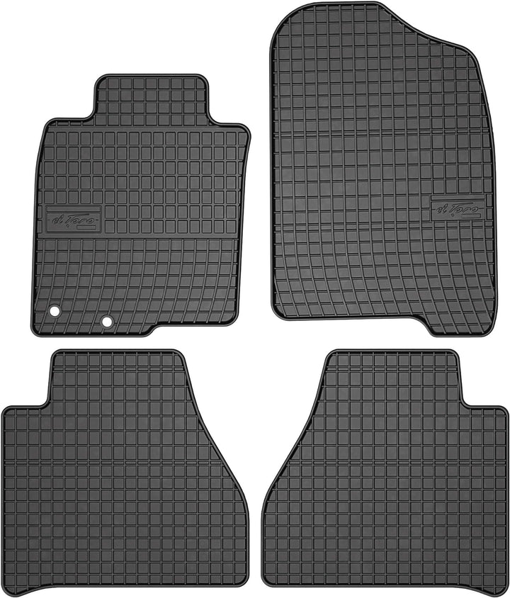 SMK Gummimatten auto fussmatten Satz für Nissan Navara IV 2014-2022 Erleben Sie einen neuen Standard