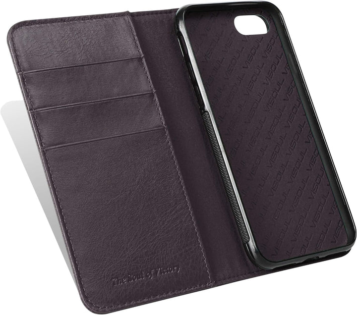 VISOUL iPhone SE 2022/2020 Hülle, iPhone 8/7 Handyhülle,Stossfeste Schutzhülle [Erstklassiges Rindsl