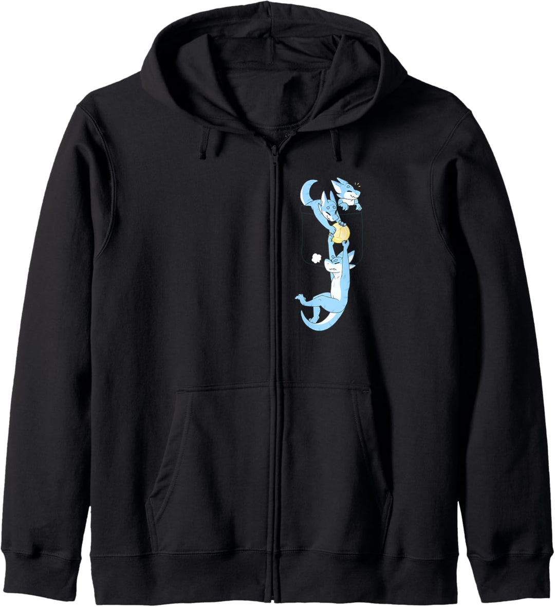 Pocket Kobolds (blau) Kapuzenjacke