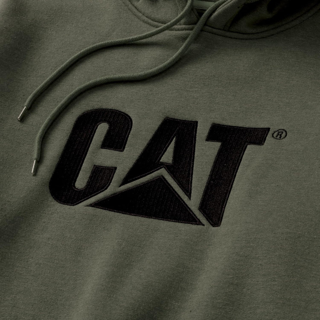 Caterpillar Herren Trademark Kapuzen Sweatshirt S Army Moss Heather, S Army Moss Heather