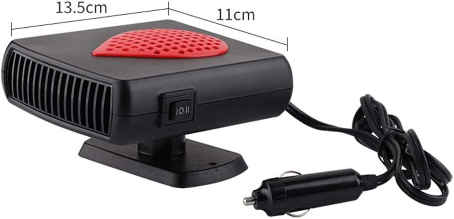 Kühlgebläse für Baceyong Zigarettenanzünderbuchse, 2 in 1 Autoheizung und Kühlgebläse, 12V 150W, ene