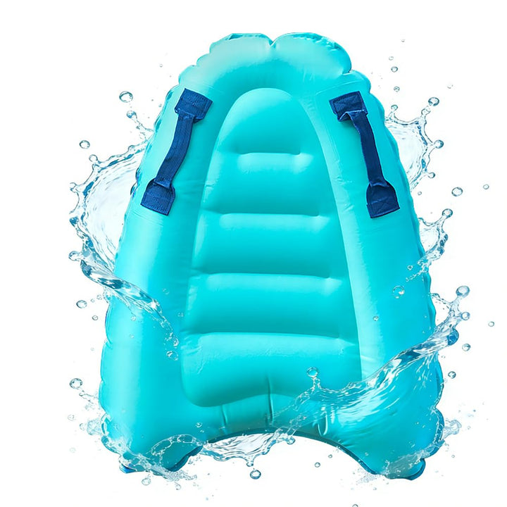 mizikuu Aufblasbares Bodyboard, Aufblasbares Schwimmbrett mit Griffen Tragbares Bodyboard Kinder Sur