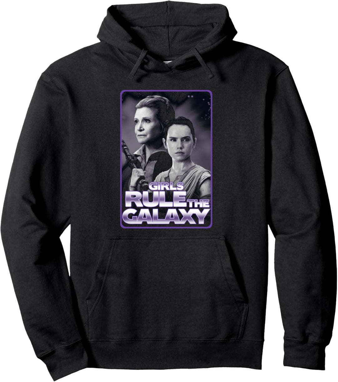Star Wars General Organa, Rey Episode 7 Sticker Pullover Hoodie