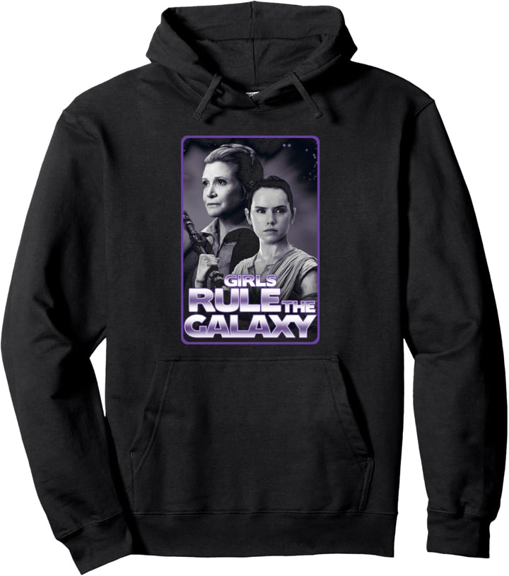 Star Wars General Organa, Rey Episode 7 Sticker Pullover Hoodie