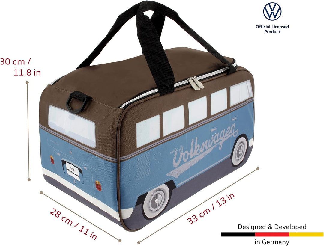 BRISA VW Collection - Volkswagen isolierte Kühl-Wärme-Thermo-Picknick-Lunch-Tasche-Box für Lebensmit