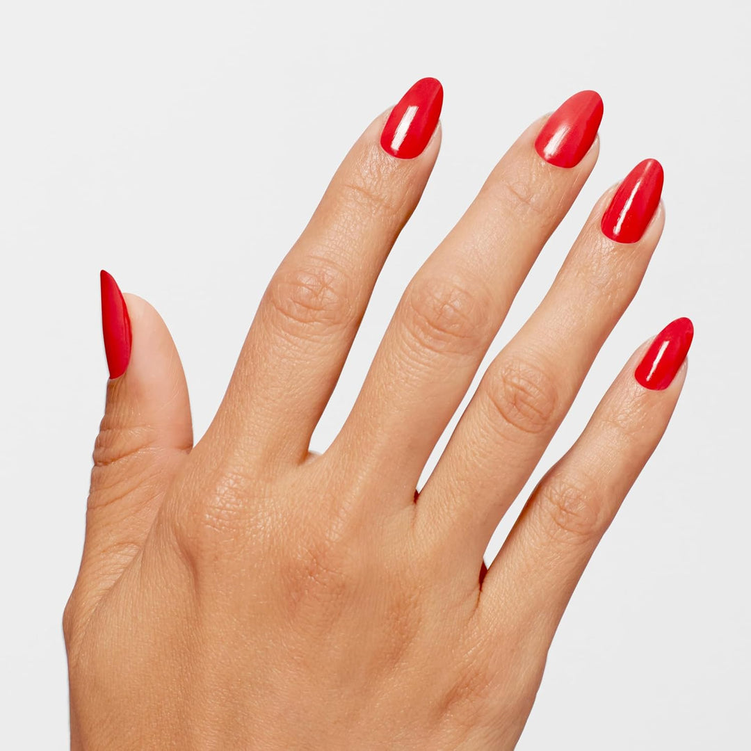 OPI Infinite Shine Rottöne – vorgehärtete Gel-Technologie ohne UV-Lampe – bis zu 11 Tage Halt – lang