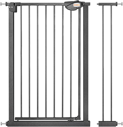 UBRAVOO Babygitter für Türen und Treppen, Höhe 100 cm, Sicherheits-Haustiergitter, Spannungstyp, aut