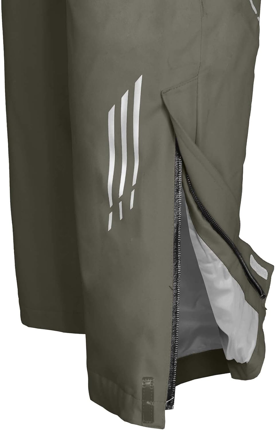 Bergson Seeth Thermo | Herren (Über-) Regenhose - recycelter Oberstoff, PFC-frei, elastischer Comfor
