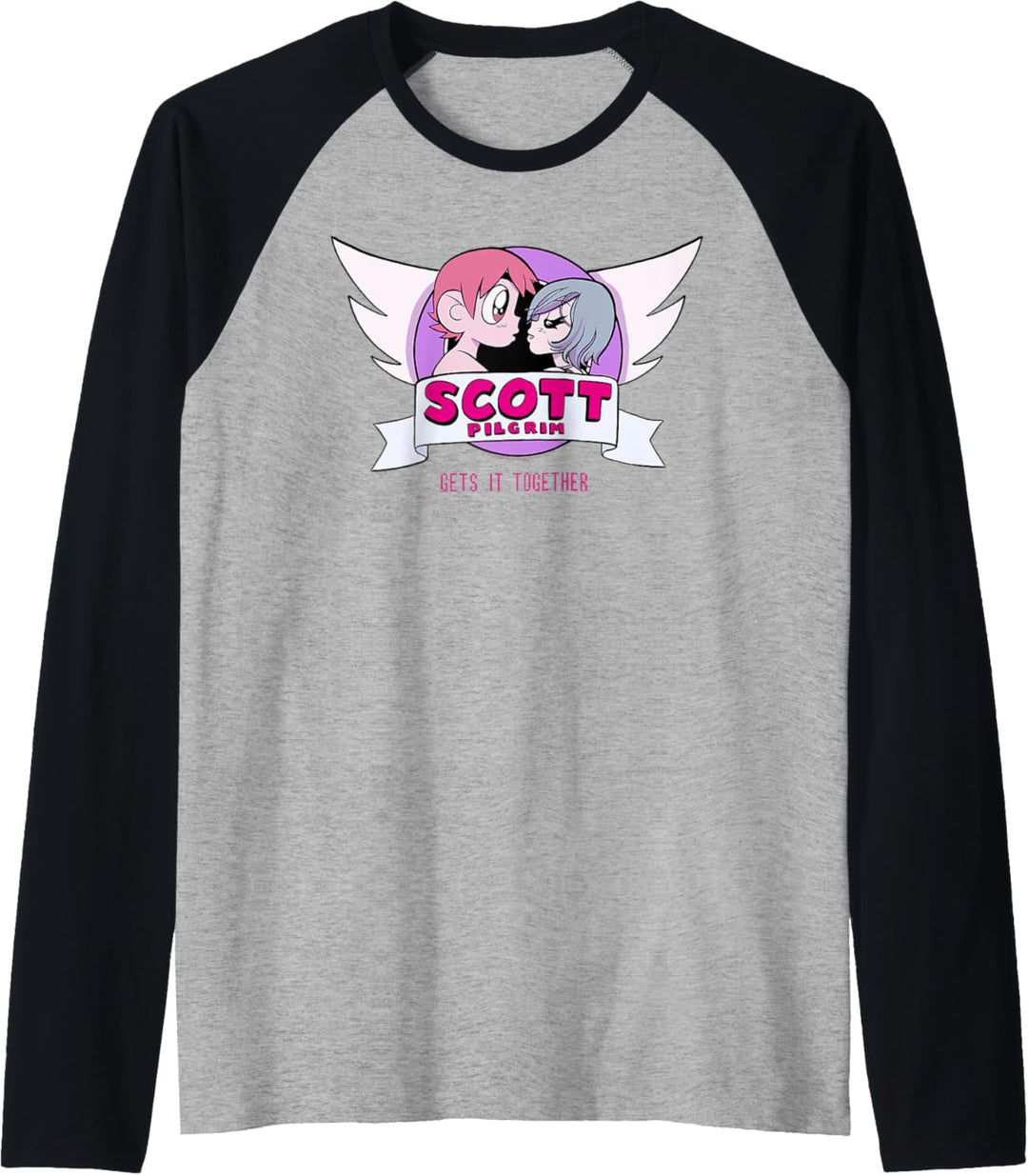 Scott Pilgrim Vs. The World Gets It Together Banner Raglan