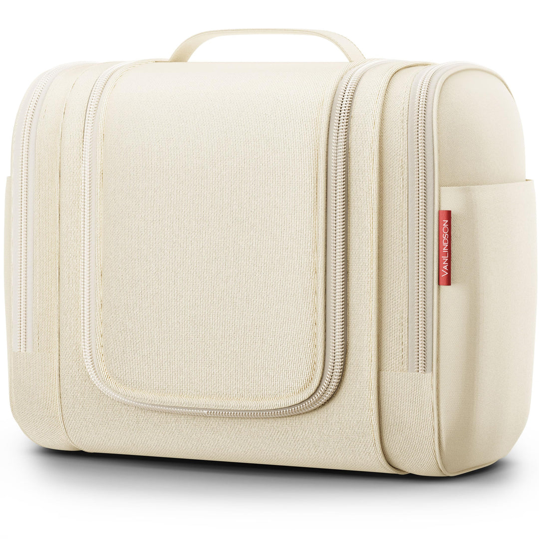 Kulturbeutel XXL [9 Liter Stauraum, Design 2025] - Kulturtasche, Kosmetiktasche Gross zum Aufhängen,