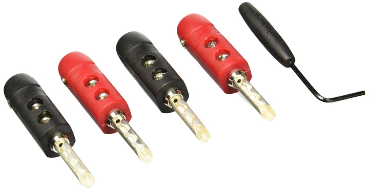 AudioQuest Banana SureGrip-BFA Silber 4-er Pack