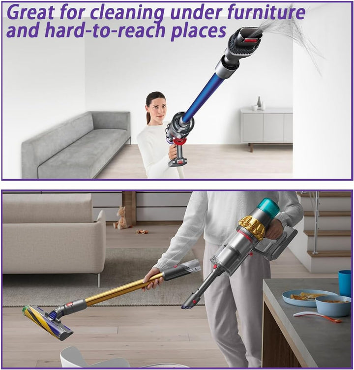 Schnellspanner Verlängerungsrohr kompatibel mit Dyson V7 V8 V10 V11 V15 – 72cm Ersatz Teleskoprohr A