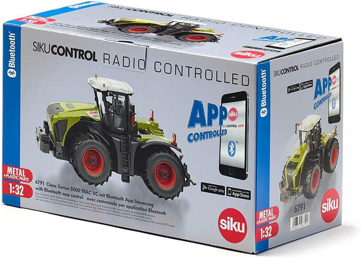 siku 6791, Claas Xerion 5000 TRAC VC Traktor, Grün, Metall/Kunststoff, 1:32, Ferngesteuert, Ohne Fer
