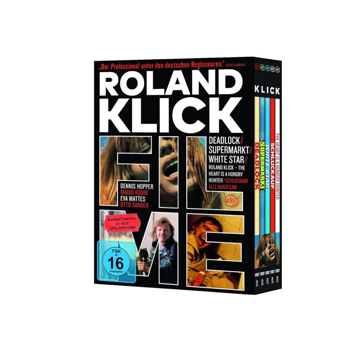 Roland Klick - Deadlock / Supermarkt / White Star / Schluckauf / Roland Klick - The H... [5 DVDs], D
