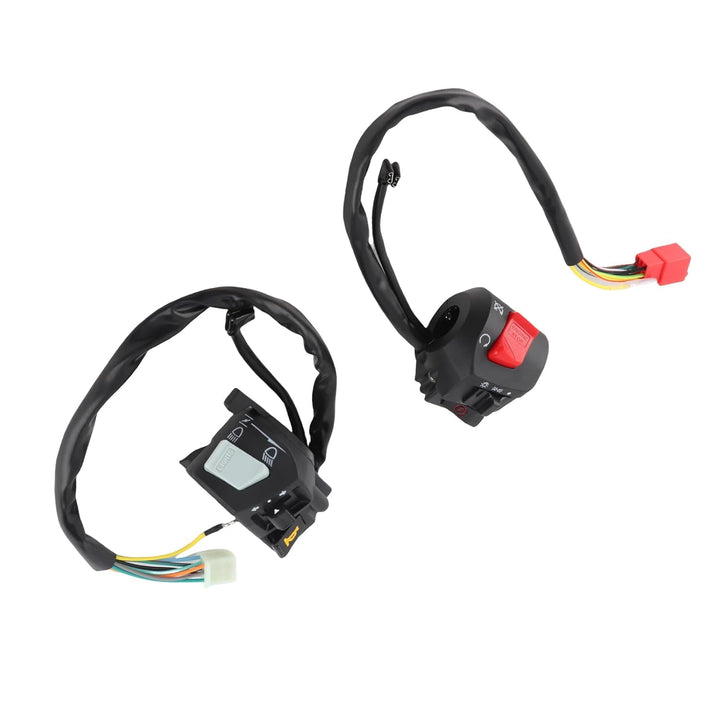 Motorrad Lenkerschalter,Lenkerschalter Motorrad,2 Stücke Universal 7/8 '' Motorrad Lenker Horn Blink