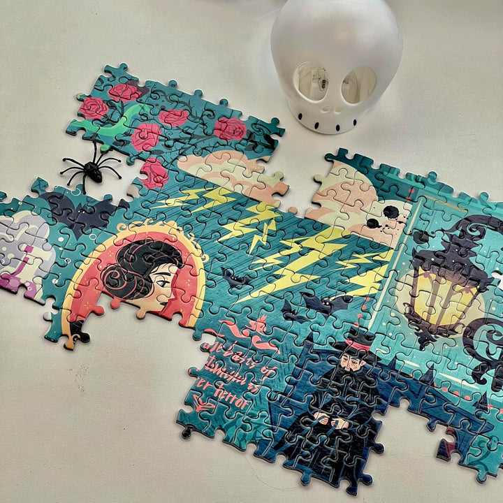 Gothic Novels - Book Club 1000 Teile Puzzle | Nachhaltiges Puzzle für Erwachsene | Premium 100% recy