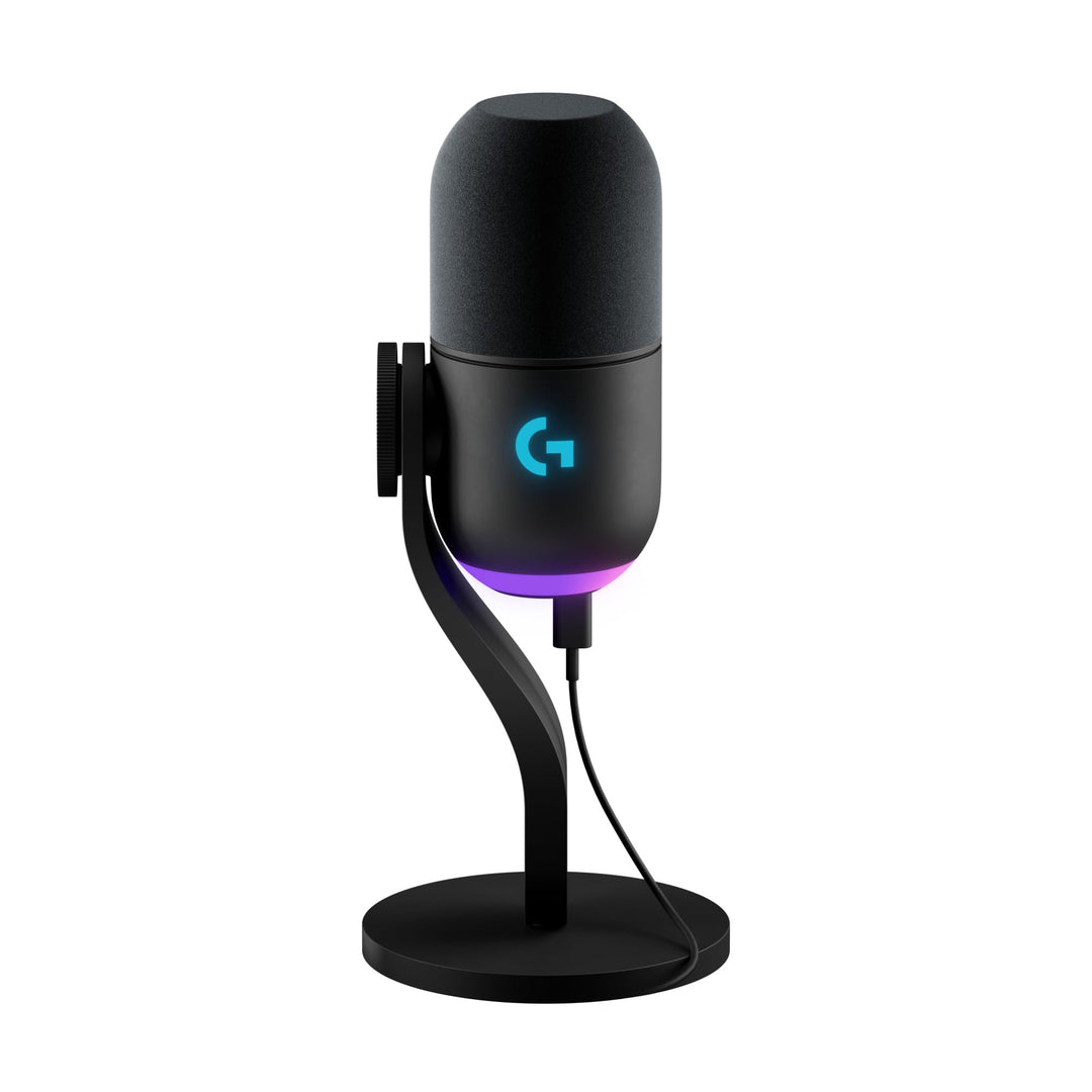 Logitech G Yeti GX dynamisches RGB-Gaming-Mikrofon mit LIGHTSYNC, USB-Mikrofon zum Streaming, Supern