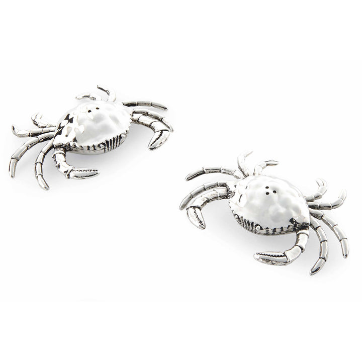 Mud Pie Salz- und Pfefferstreuer-Set, Krabbe, silberfarben Mud Pie 4501005 Crab Salt and Pepper Shak