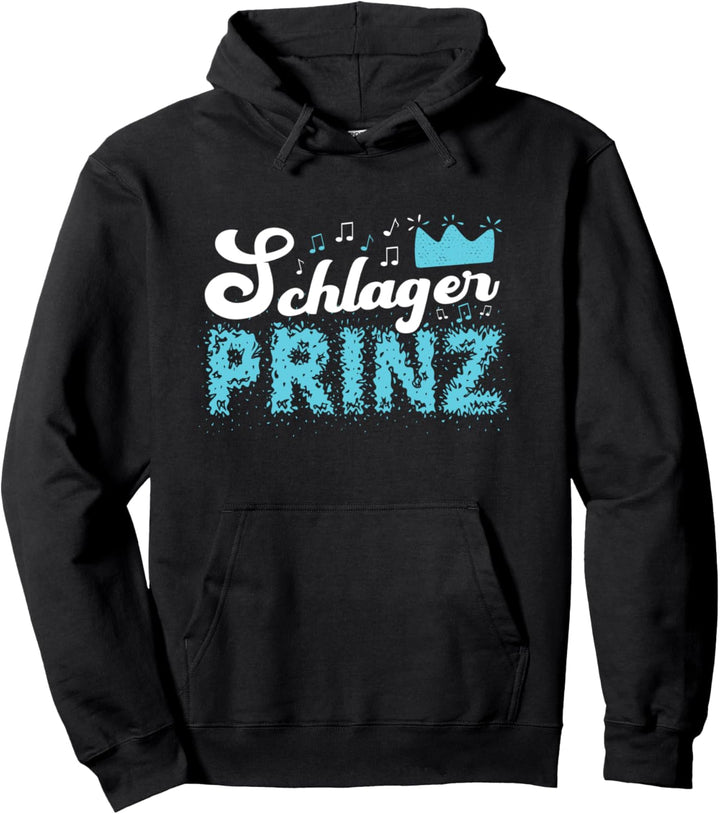 Schlager Prinz Schlager Outfit Herren Schlagerparty Kostüm Pullover Hoodie