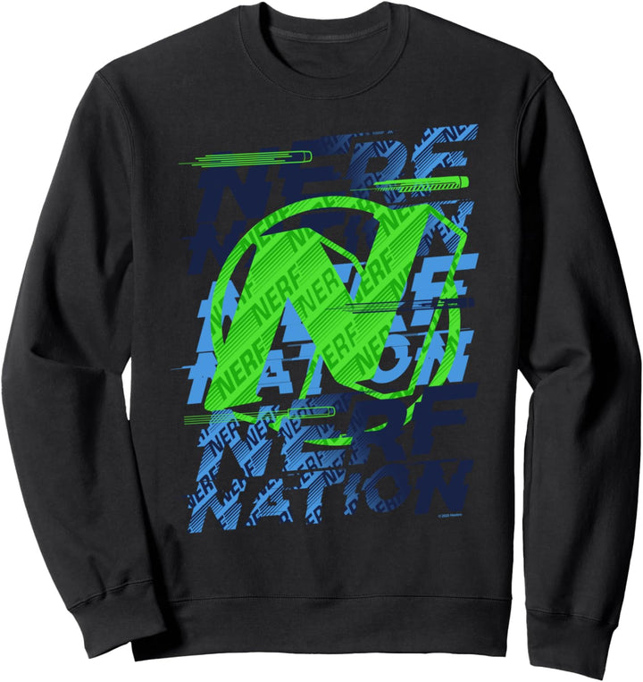 Nerf Nation Logo Stack Sweatshirt