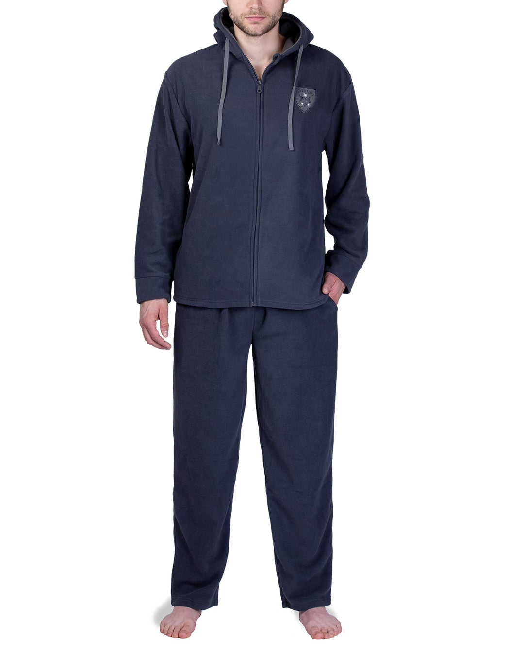 SLOUCHER Fleece-Anzug für Herren XXL Anthrazit, XXL Anthrazit